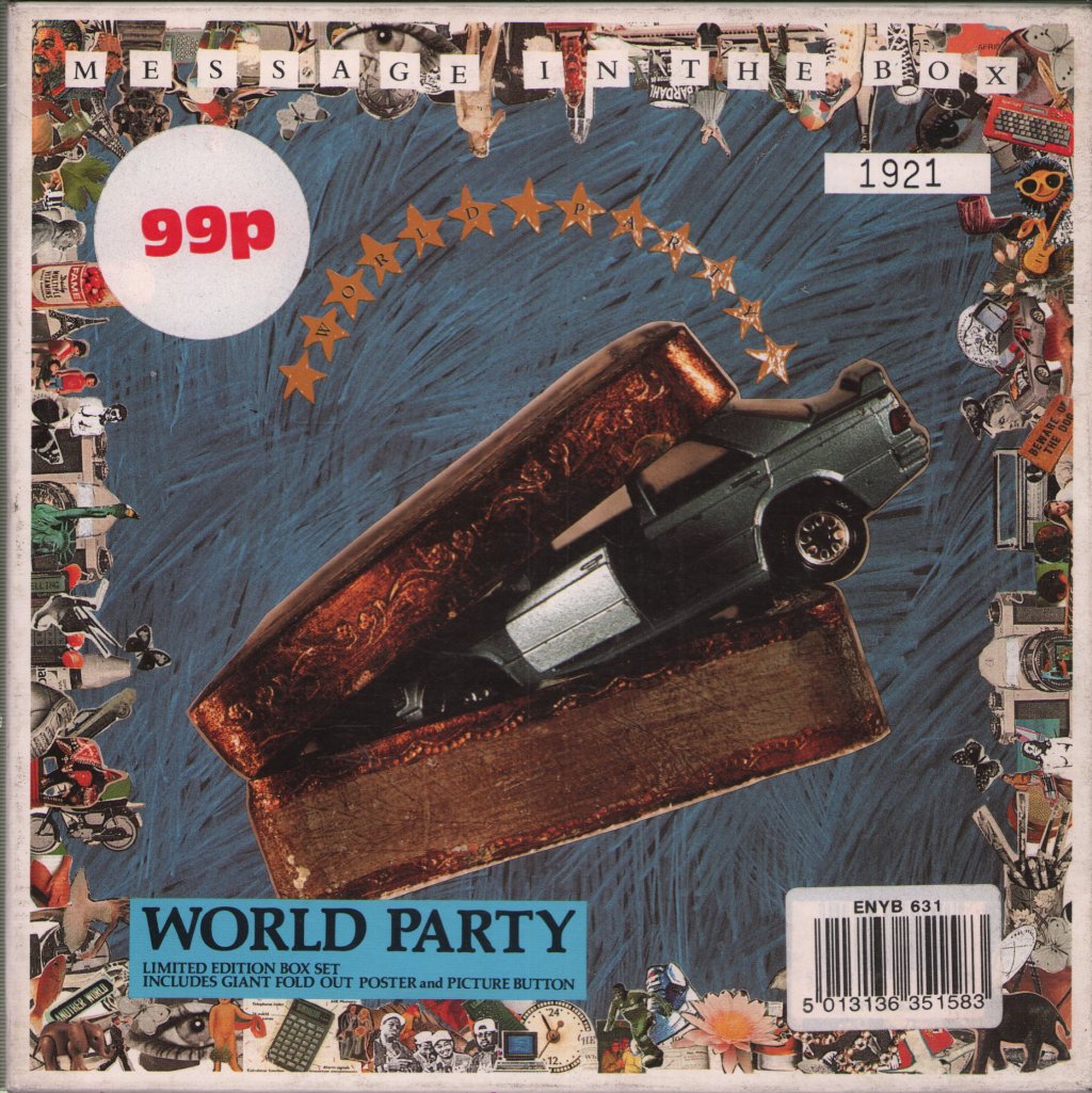 World Party - Message In The Box - 7 Inch Box Set