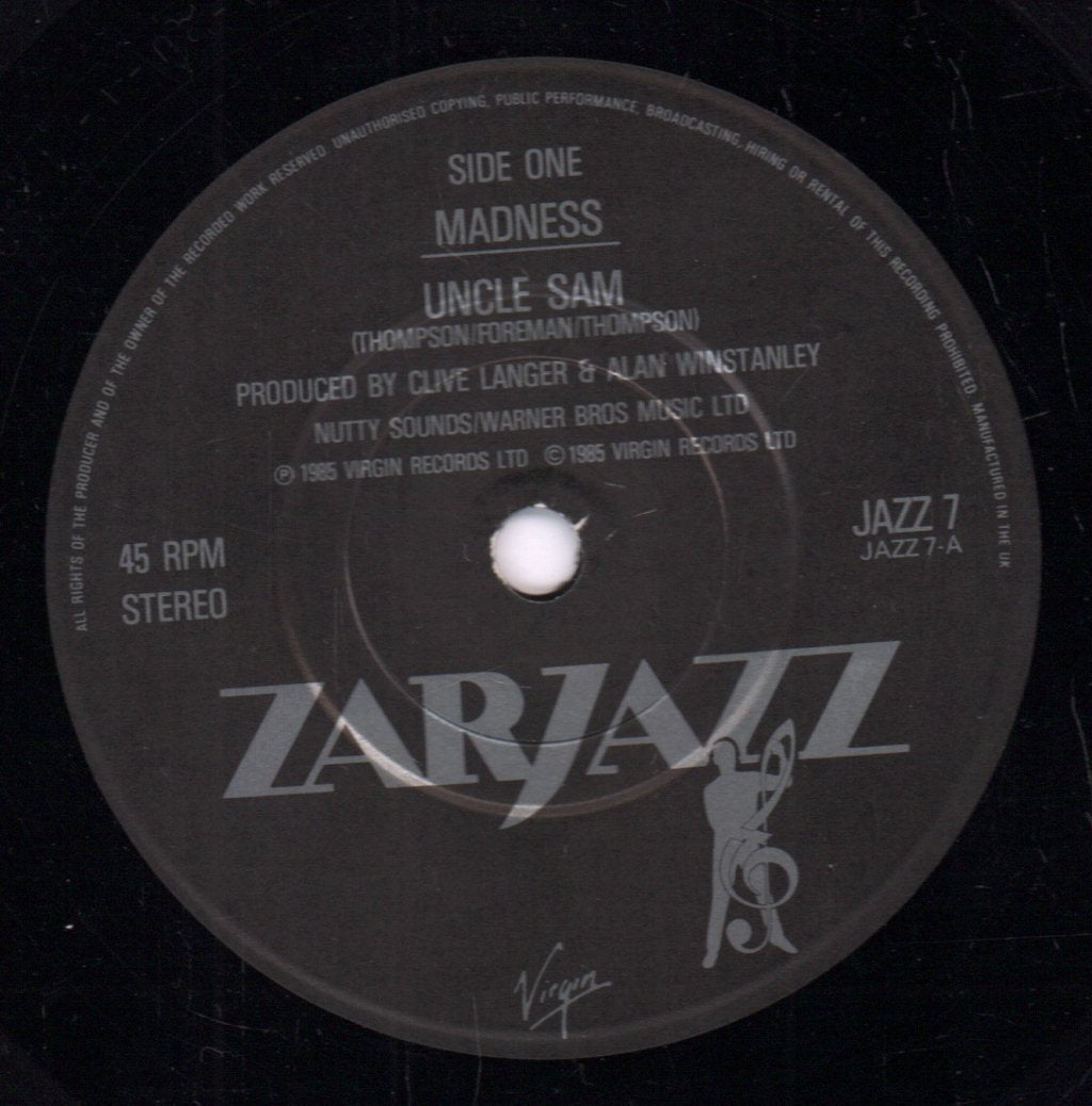 Madness - Uncle Sam - 7 Inch