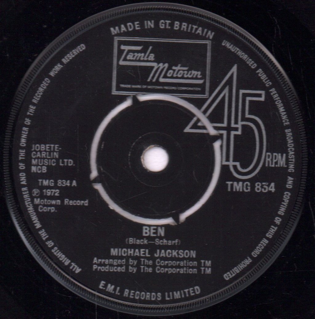 Michael Jackson - Ben - 7 Inch
