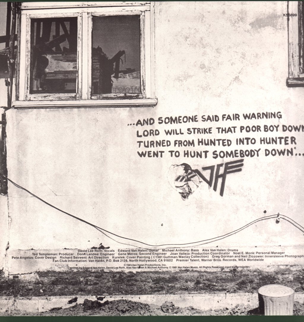 Van Halen - Fair Warning - Lp