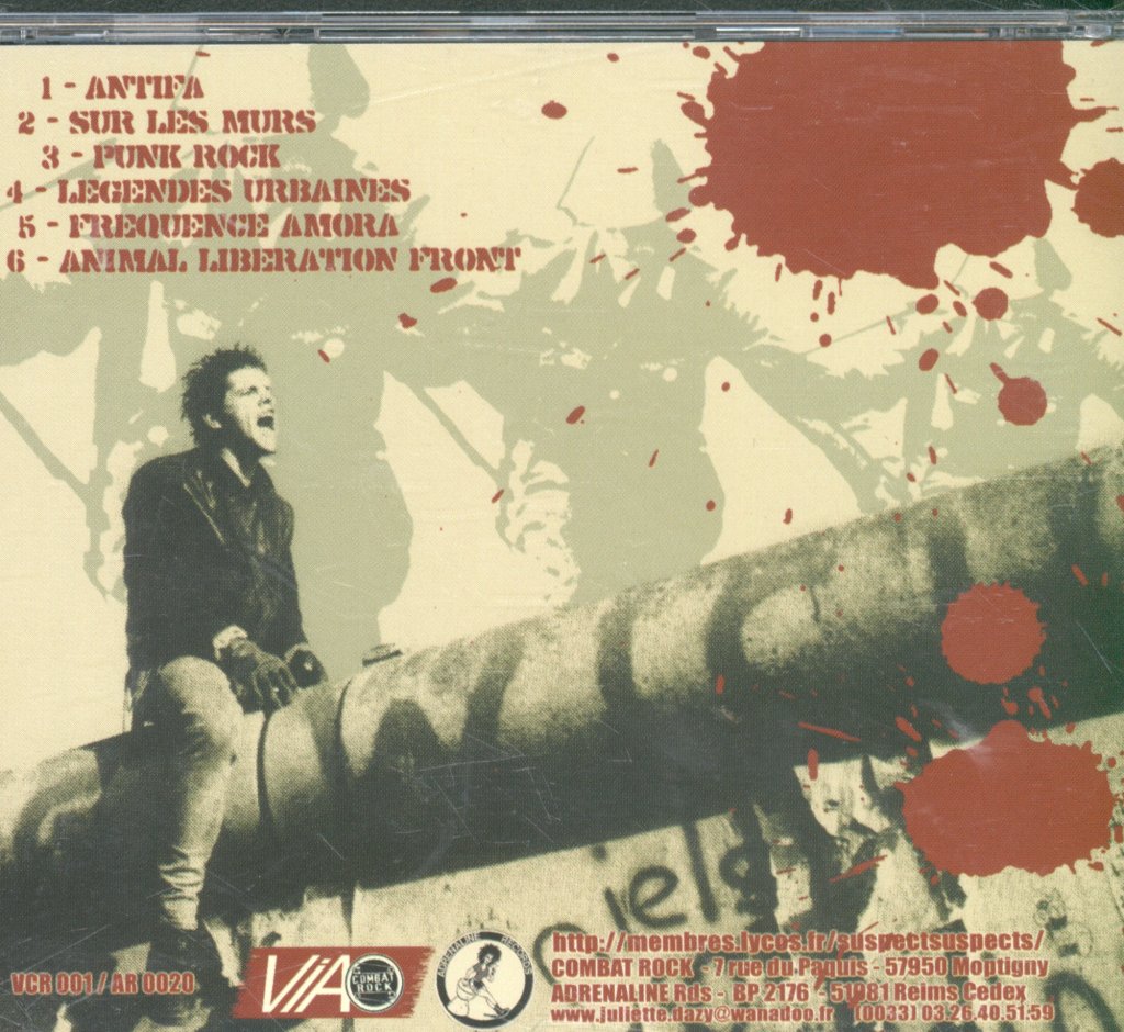 Usual Suspects (Punk) - Sur Les Murs - Cd