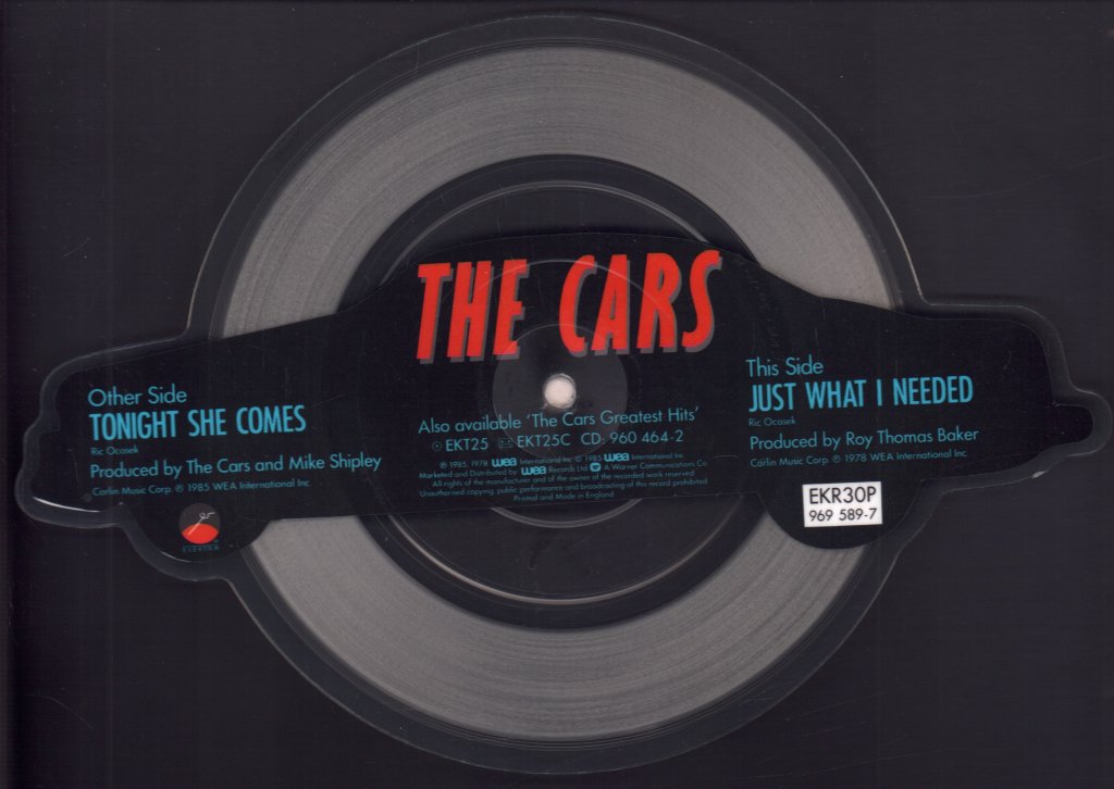 Cars - Tonight She Comes - 7 Inch