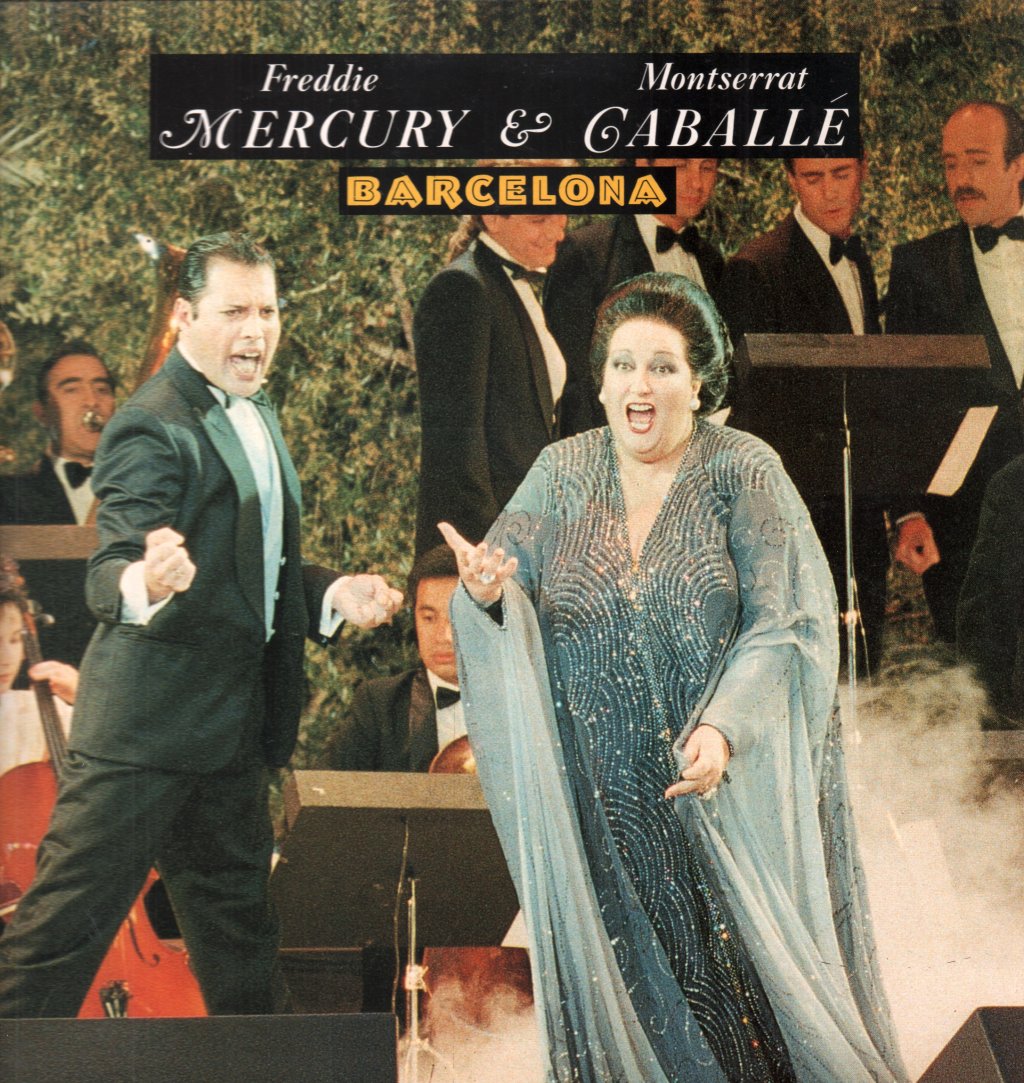 Freddie Mercury And Montserrat Caballe - Barcelona - 12 Inch