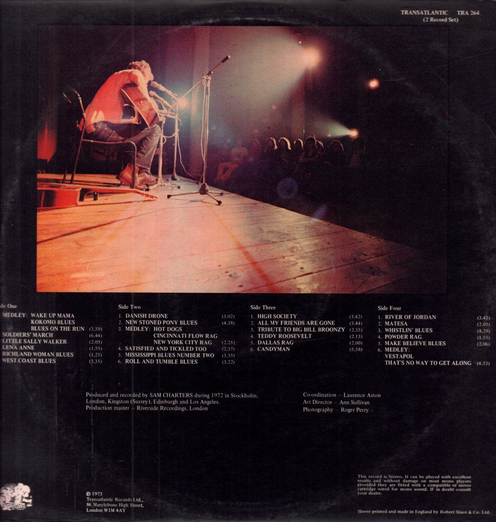 Stefan Grossman - Live - Lp