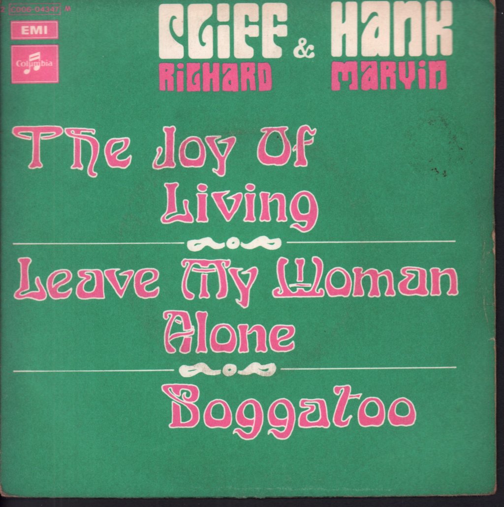 Cliff And Hank (Cliff Richard and Hank Marvin) - Joy Of Living - 7 Inch