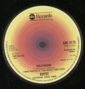Rufus - Hollywood - 7 Inch