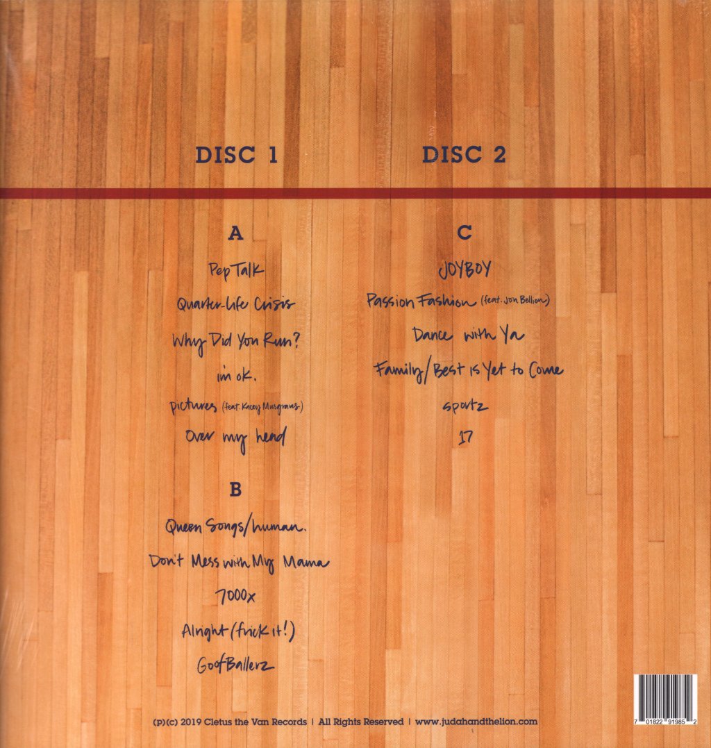 Judah And The Lion - Pep Talks - Double Lp