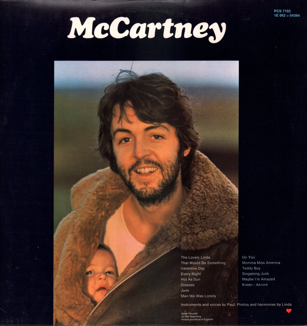Paul McCartney - McCartney - Lp