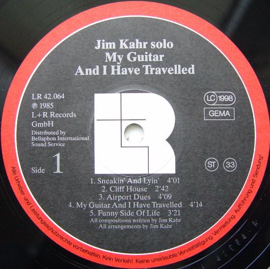 Jim Kahr - Solo (My Guitar And I Haved Travelled) - Lp
