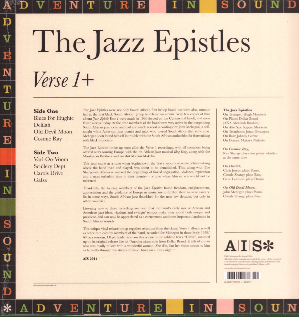 Jazz Epistles - Verse 1 + - Lp