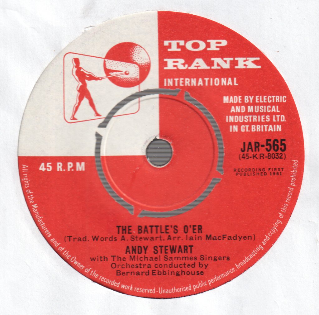 Andy Stewart - Battle's O'er - 7 Inch