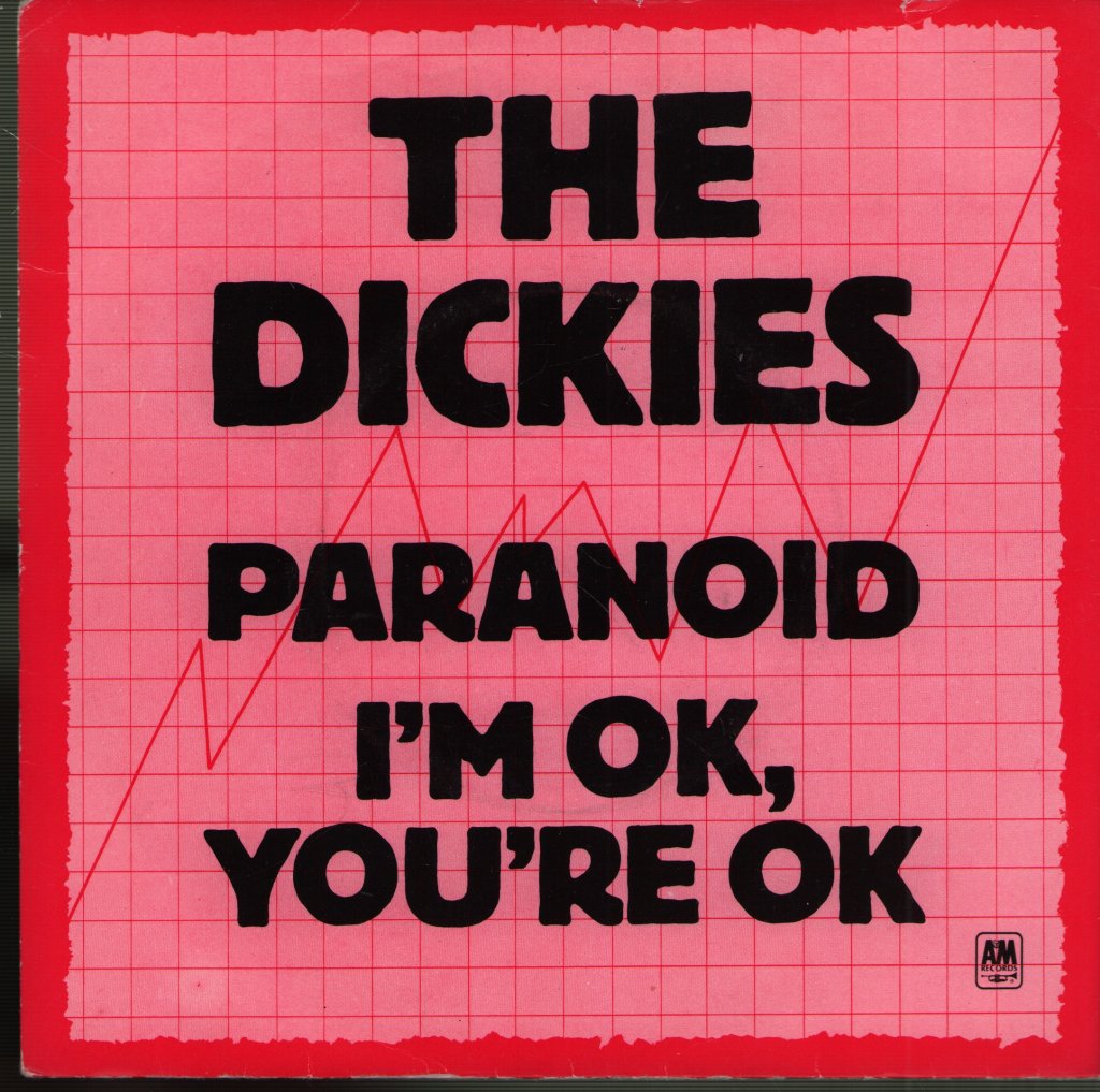Dickies - Paranoid - 7 Inch
