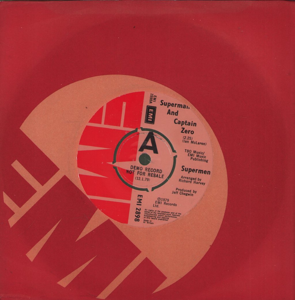 Supermen - Superman And Captain Zero - 7 Inch