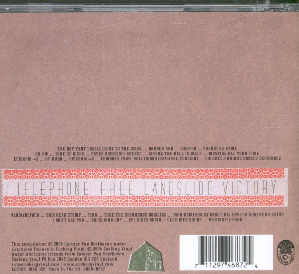 Camper Van Beethoven - Telephone Free Landslide Victory - Cd