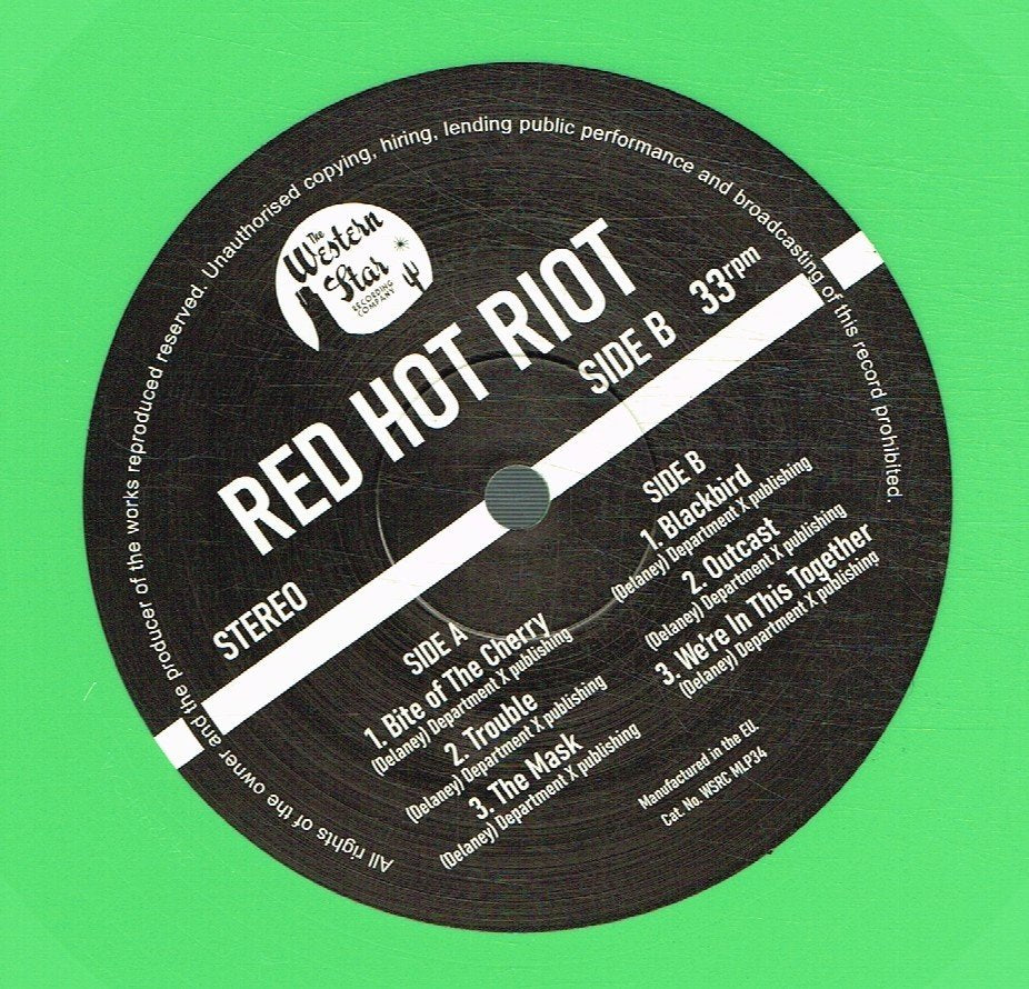 Red Hot Riot - Up The Riot - 10 Inch