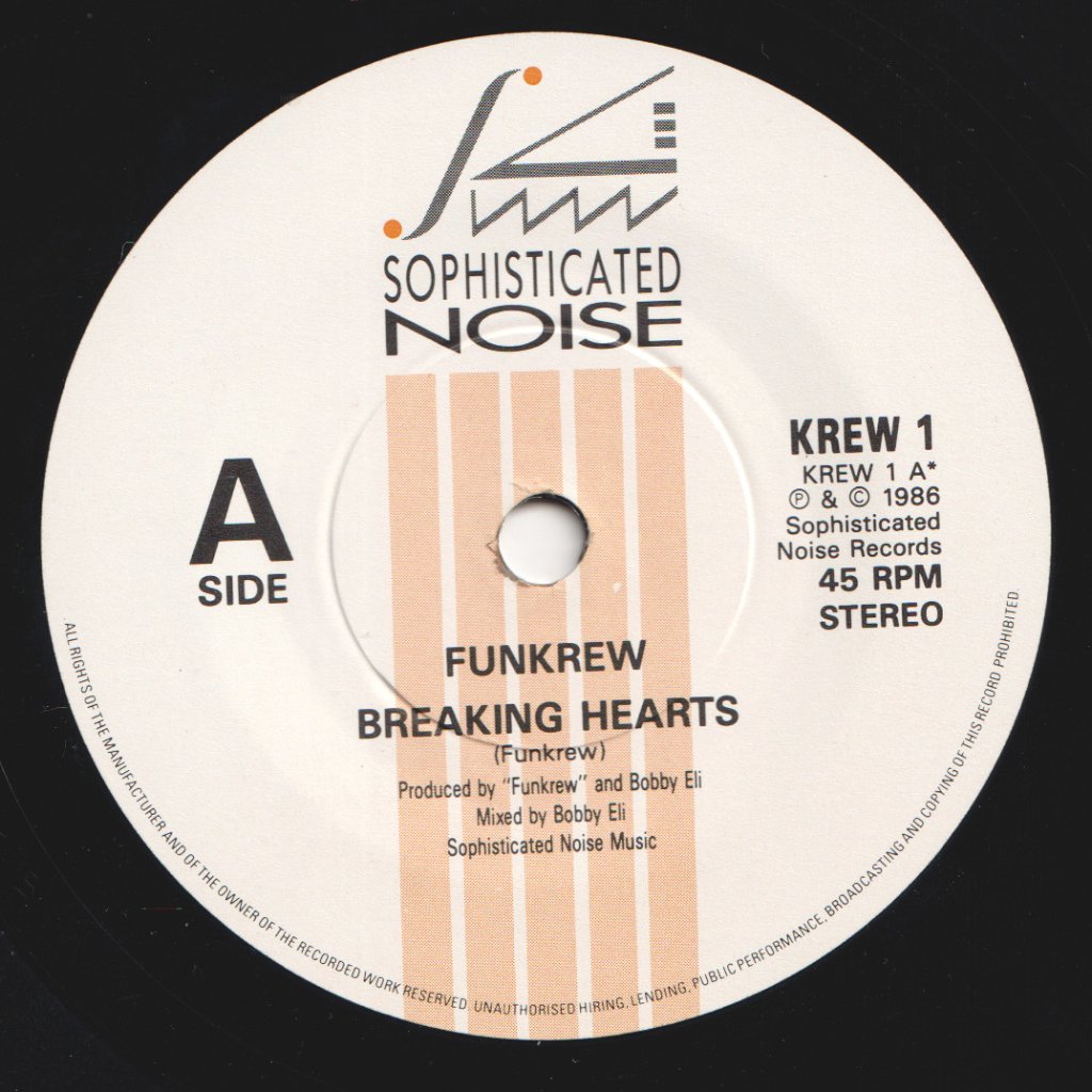 Funkrew - Breaking Hearts - 7 Inch