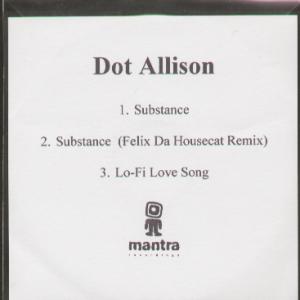 Dot Allison - Substance - Cdr