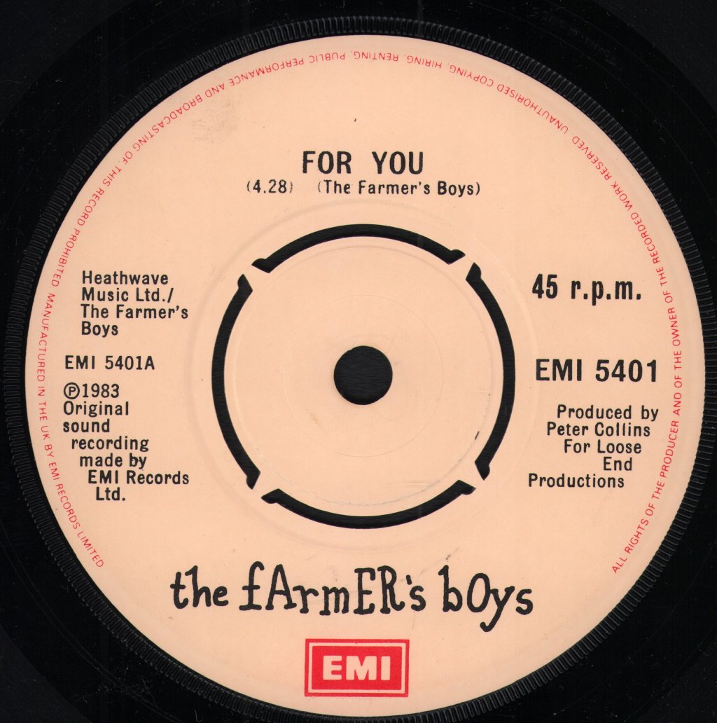 Farmer's Boys - For You - Double 7 Inch