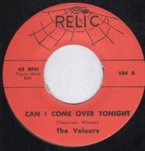 Velours - Can I Come Over Tonight - 7 Inch