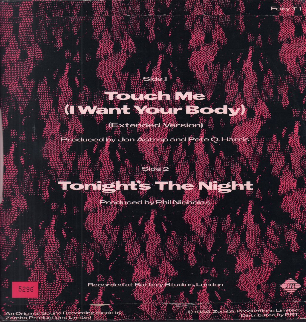 Samantha Fox - Touch Me - 12 Inch