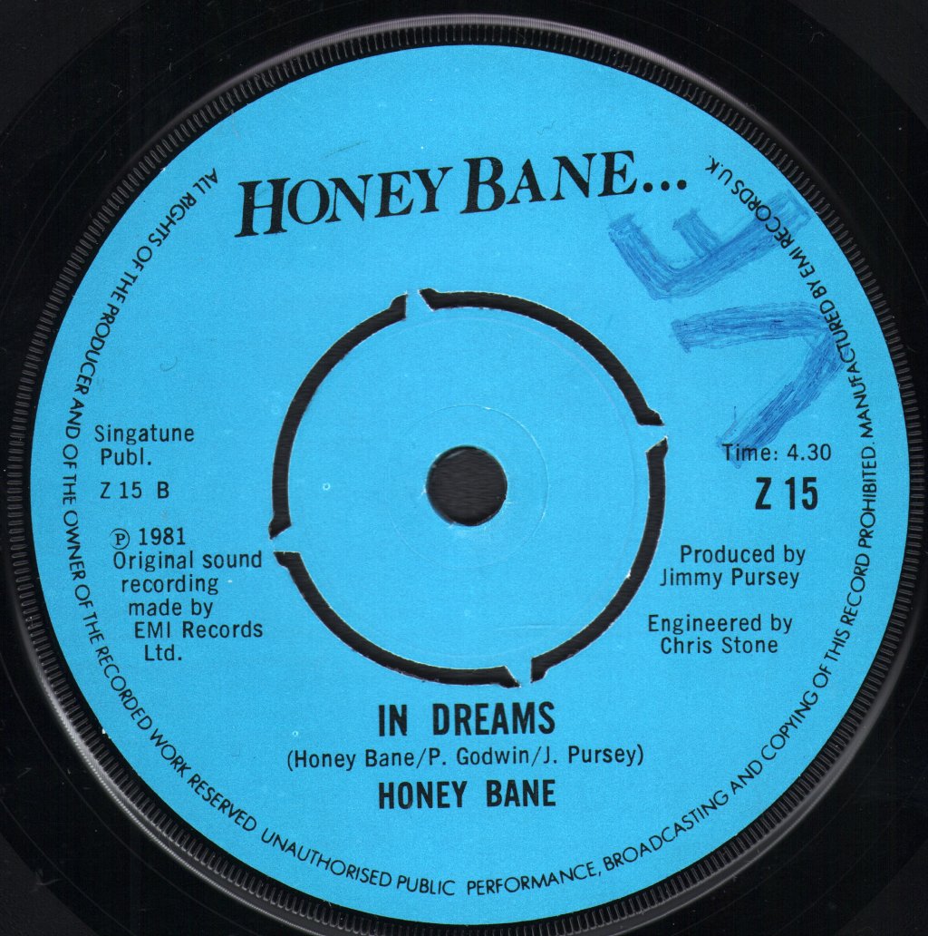 Honey Bane - Turn Me On Turn Me Off - Double 7 Inch