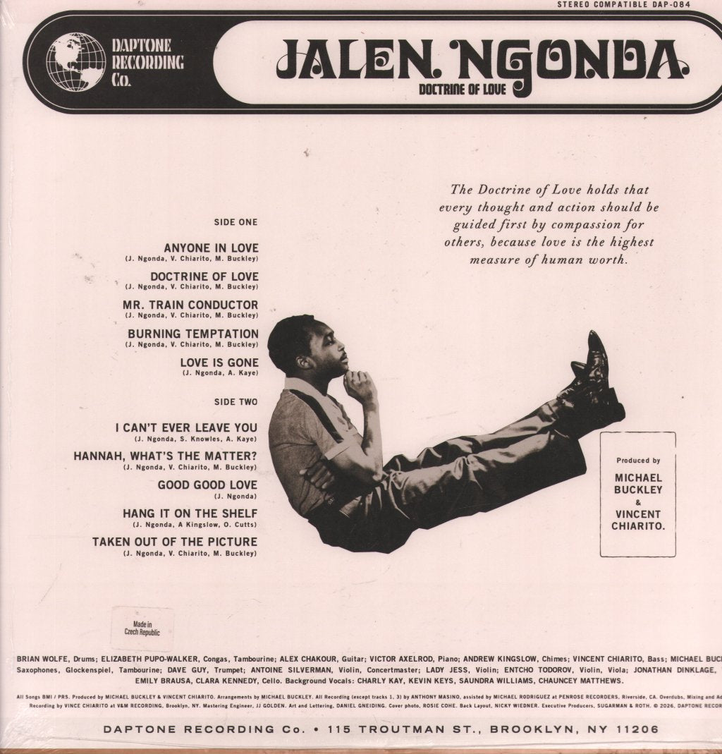 Jalen Ngonda - Doctrine Of Love - Lp