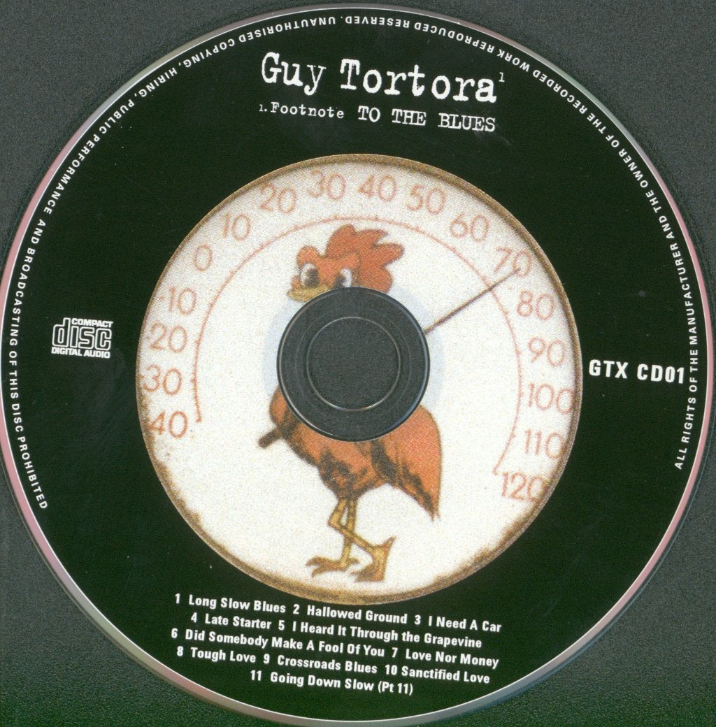 Guy Tortora - Footnote To The Blues - Cd