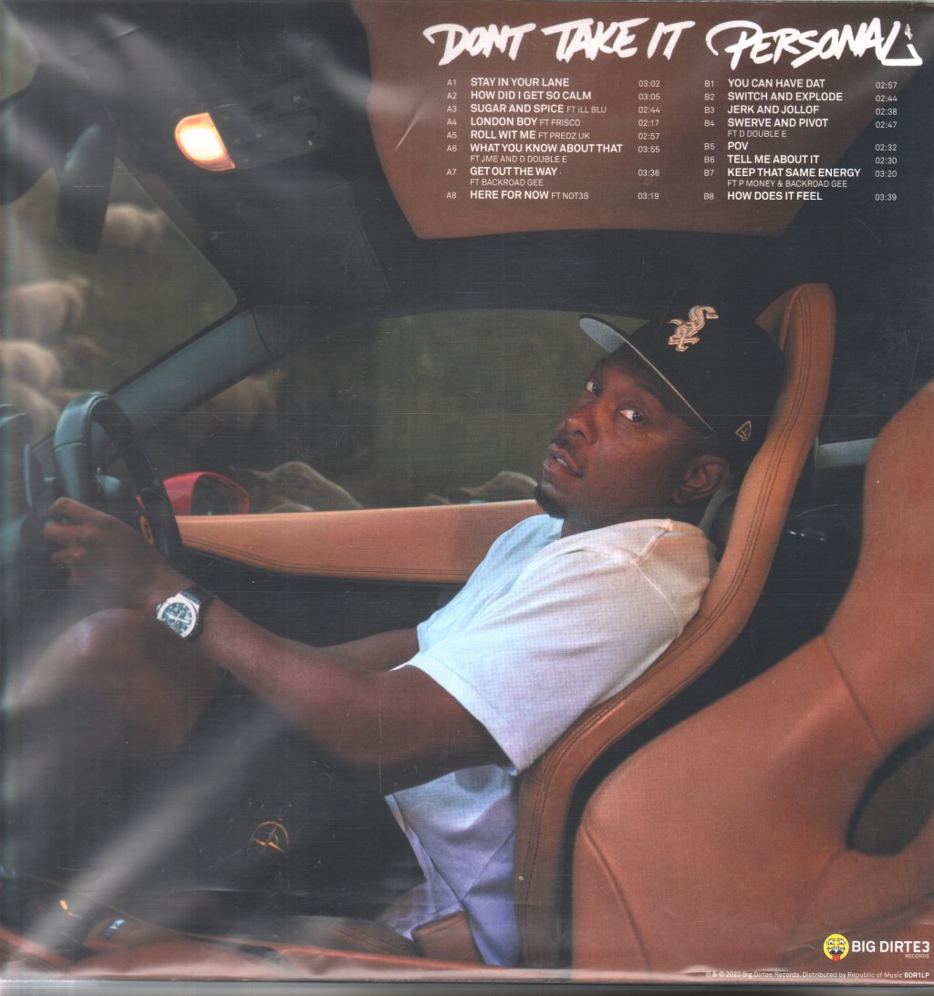 Dizzee Rascal - Don’t Take It Personal - Lp