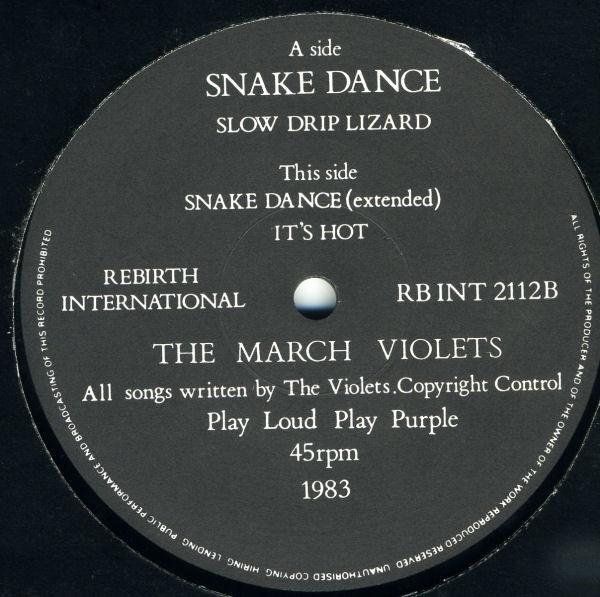 March Violets - Snake Dance - 12 Inch
