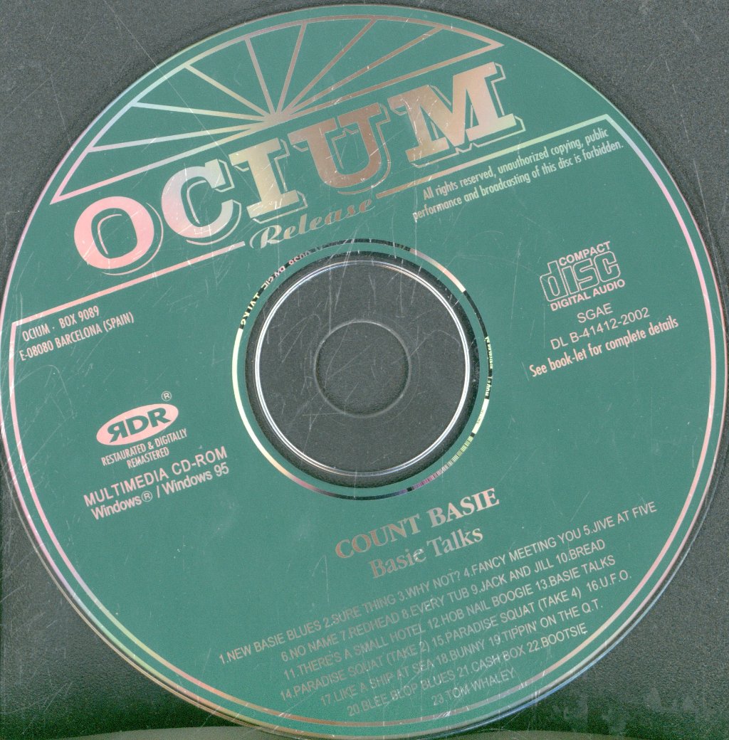 Count Basie - Basie Talks - Cd