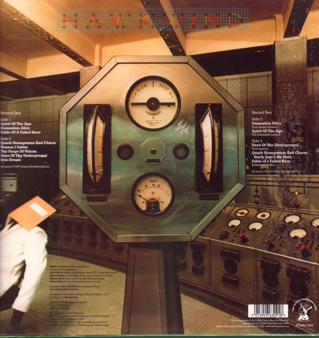 Hawkwind - Quark Strangeness And Charm - Double Lp
