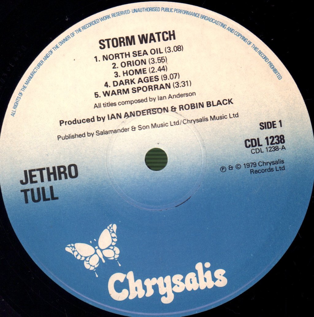 Jethro Tull - Storm Watch - Lp