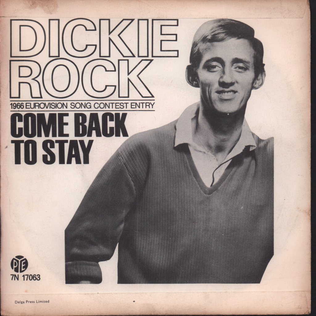 Dickie Rock - Come Back To Stay - 7 Inch