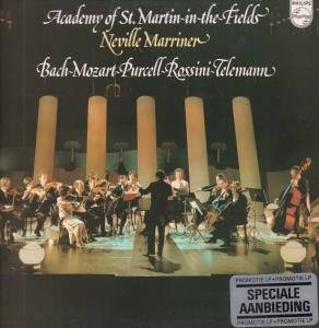 Neville Marriner / Academy Of St.Martin-In-The-Fields - Bach Mozart Purcell Rossini Telemann - Lp