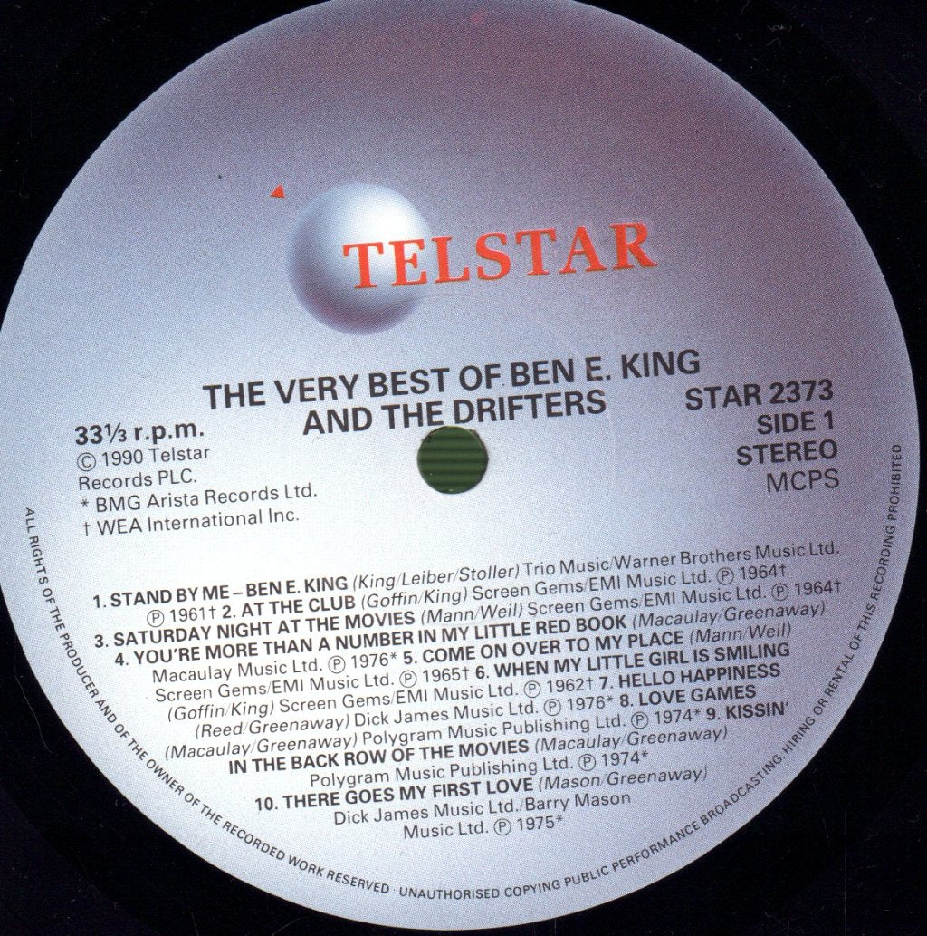 Drifters - Very Best Of Ben E King and The Drifters - Lp