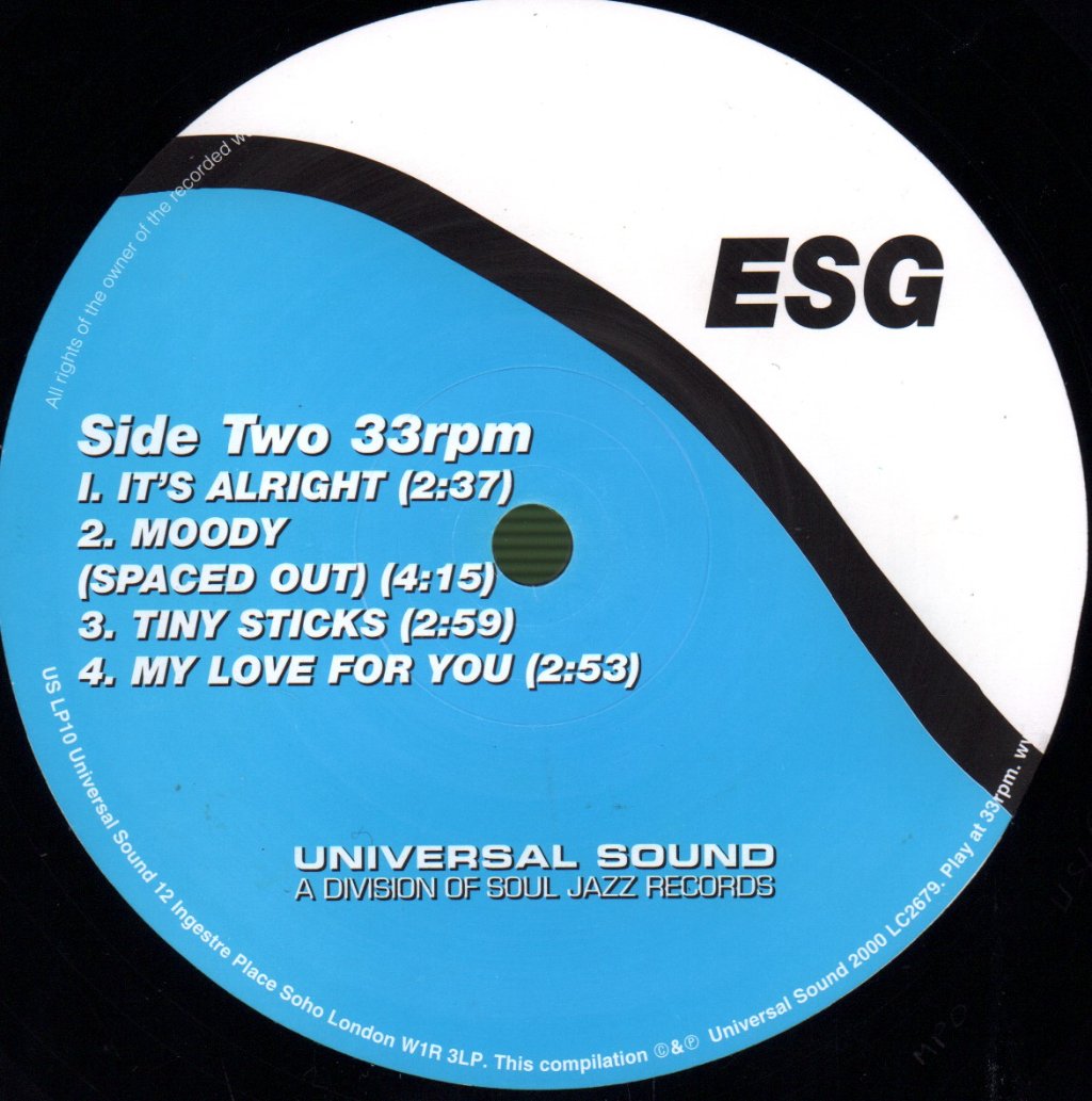 ESG - A South Bronx Story - Double Lp