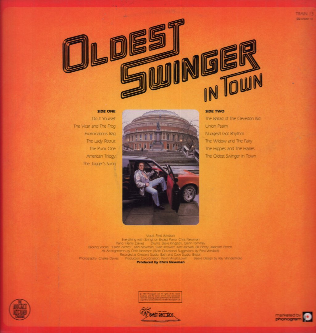 Fred Wedlock - Oldest Swinger In Town - Lp