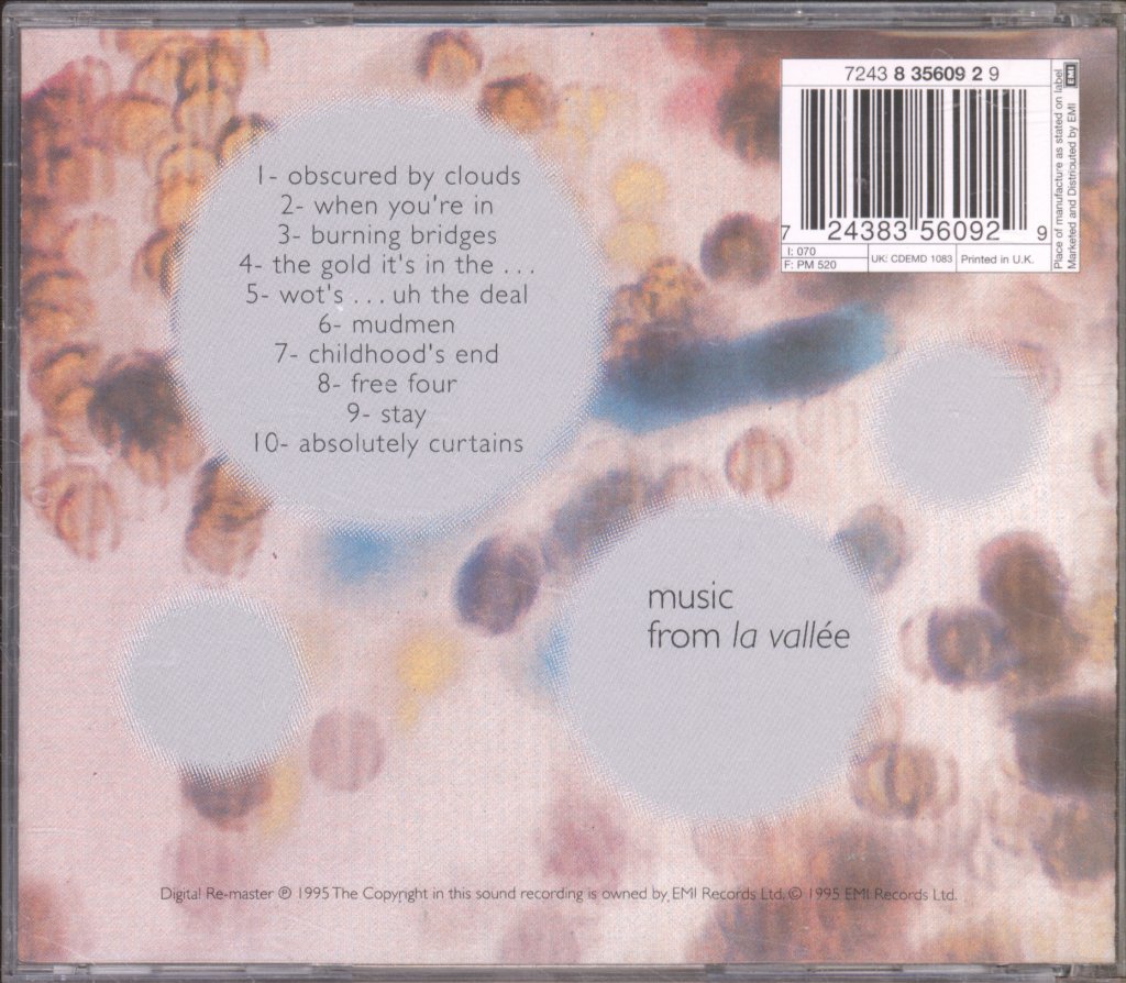 Pink Floyd - Obscured By Clouds - Cd