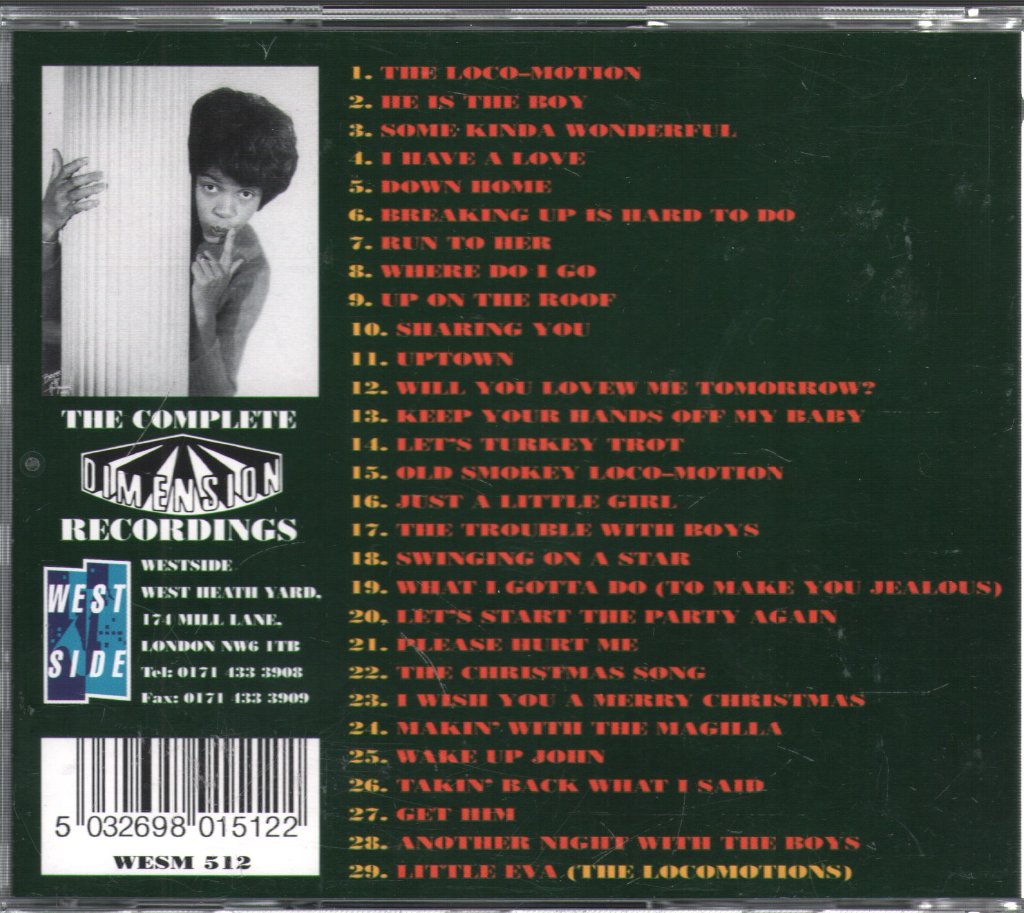 Little Eva - LLLLLittle Eva! The Complete Dimension Recordings - Cd