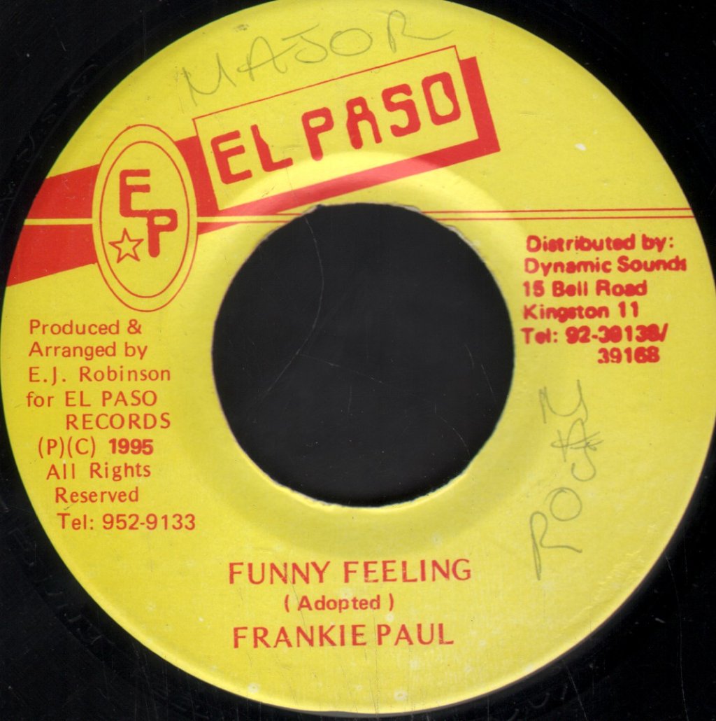 Frankie Paul - Funny Feeling - 7 Inch