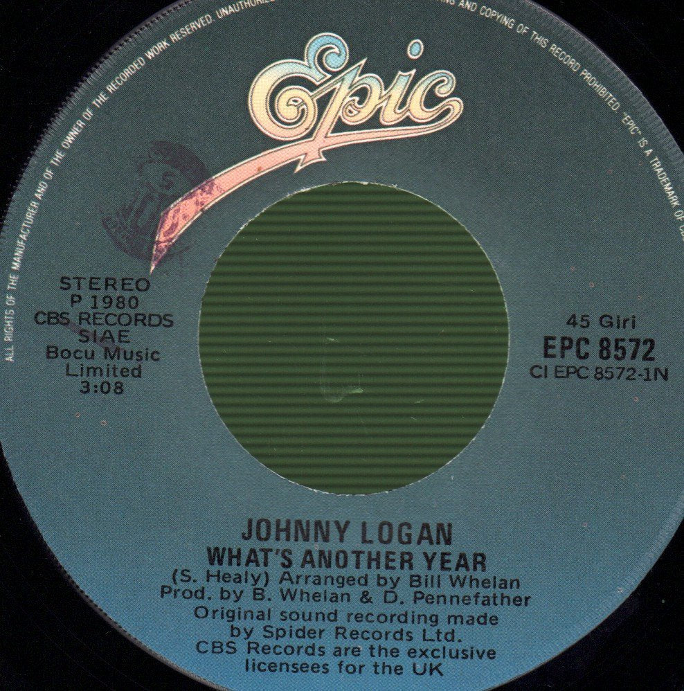 Johnny Logan - What's Another Year - 7 Inch