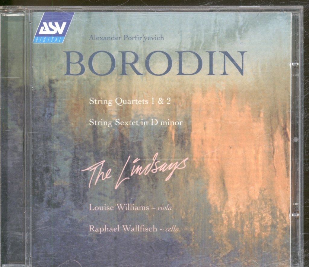 Lindsays - Borodin - String Quartets 1 & 2 / String Sextet in D minor - Cd