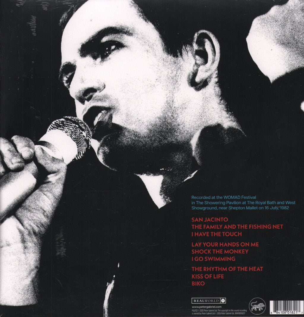 Peter Gabriel - Live At Womad 1982 - Double Lp