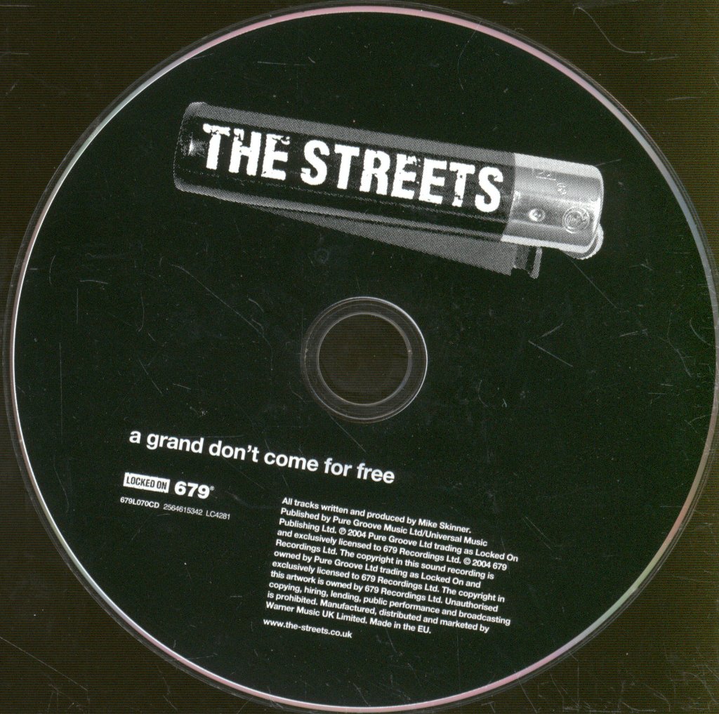 Streets - A Grand Don't Come For Free - Cd