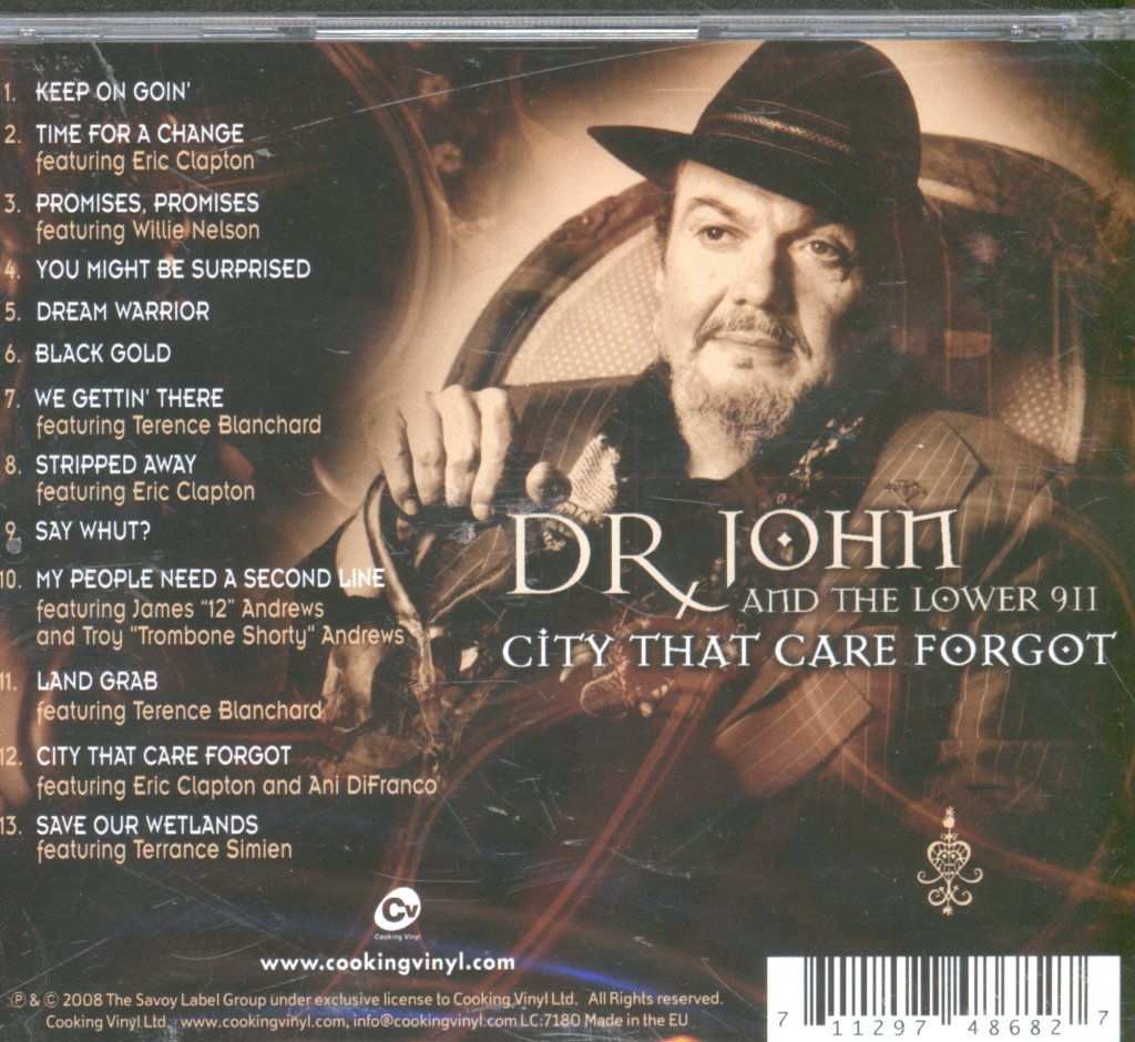 Dr John And The Lower 911 - City That Care Forgot - Cd