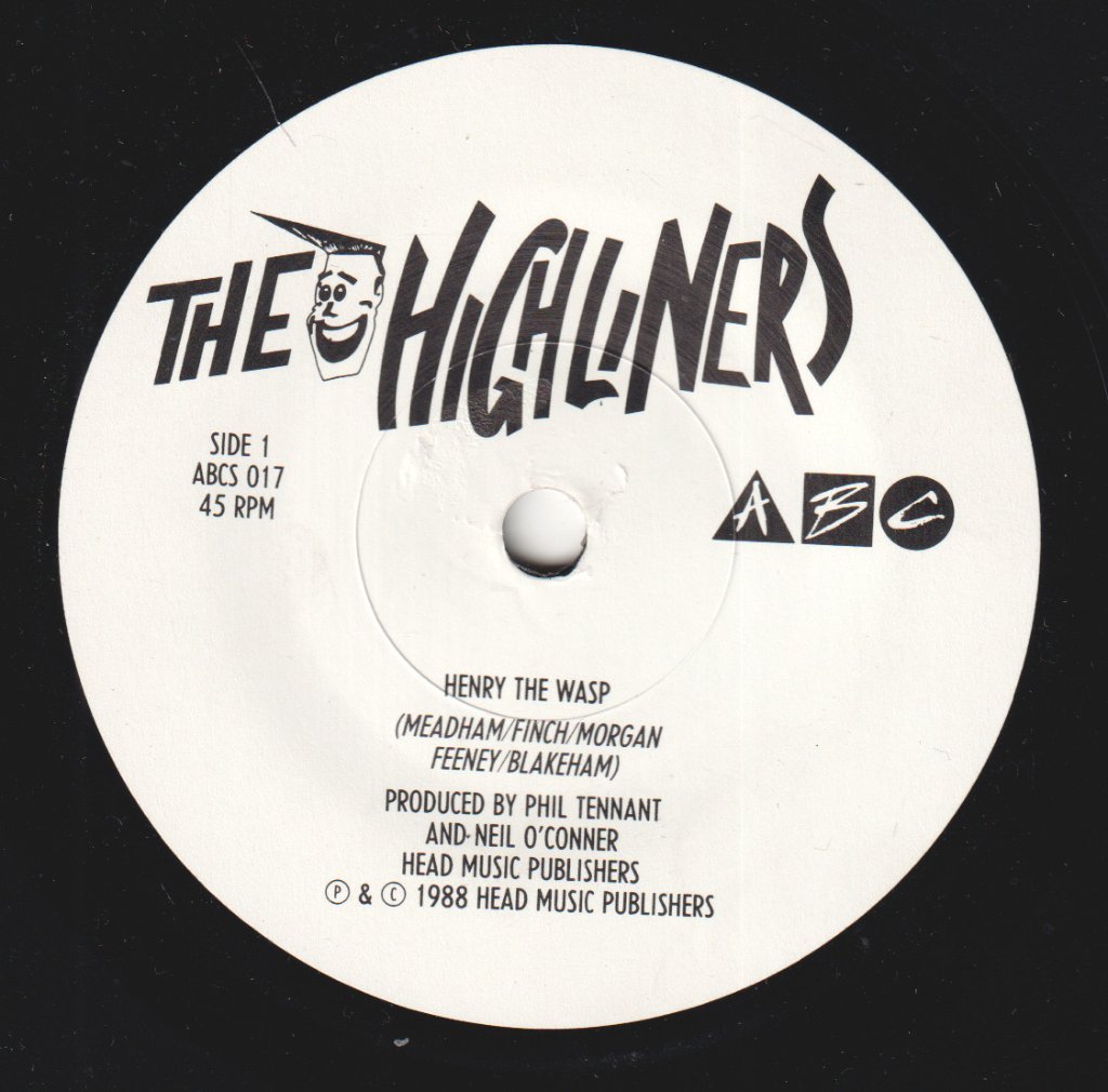 Highliners - Henry The Wasp - 7 Inch