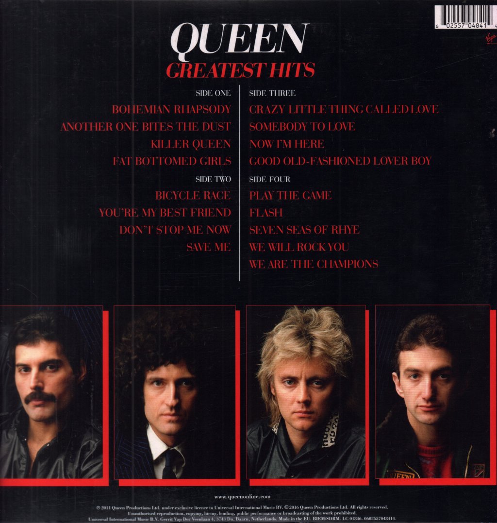 Queen - Greatest Hits - Double Lp