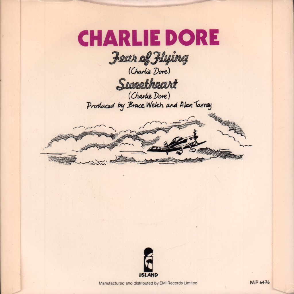 Charlie Dore - Fear Of Flying - 7 Inch