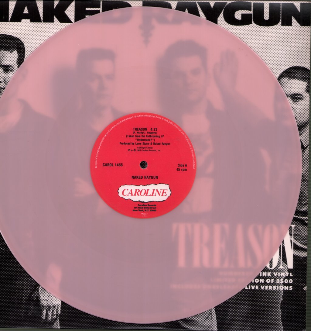 Naked Raygun - Treason - 12 Inch