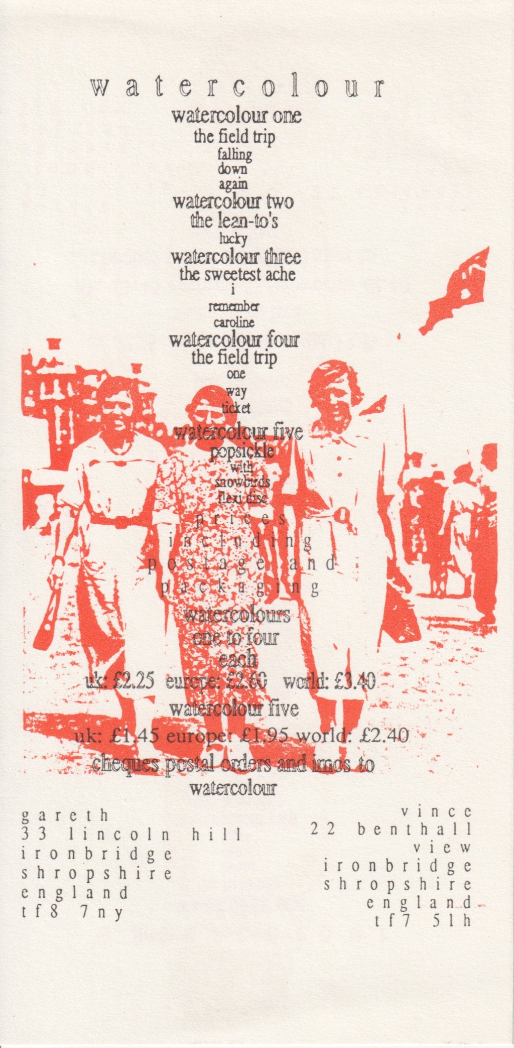 Field Trip - One Way Ticket - 7 Inch